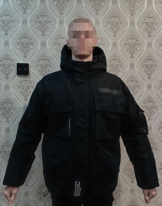 Куртка зимняя black squad