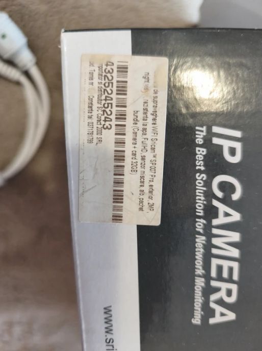 Camera de supraveghere IP Wifi Sricam SP007 Plus, nouă