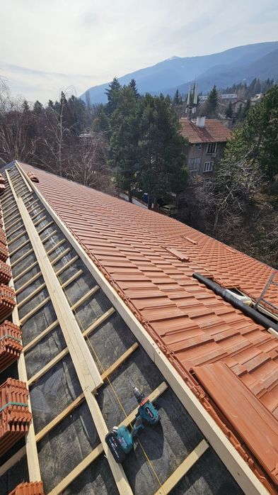 Ремонт на покриви, Безшевни улуци,Хидроизолация,Тенекеджийски услуги