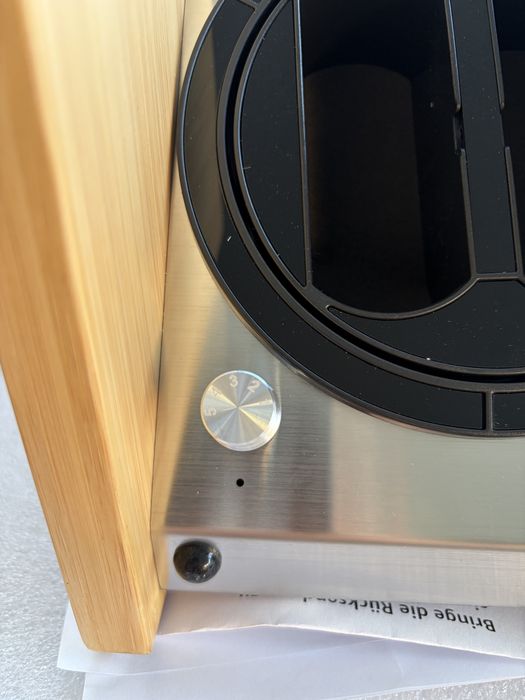 Cutie pentru ceasuri, Watch Winder Premium pentru Ceasuri Automate cu 2/4 Rotatoare, aspect Luxury