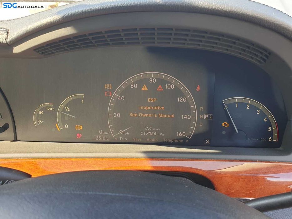 Ceas Ceasuri Cluster Instrumente Bord Mercedes Clasa S Class W221 S320 2005 - 2013 [C0366]