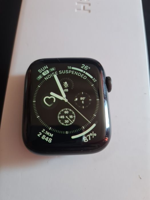 Часовник Apple Watch 6 44mm Gray Aluminum Black