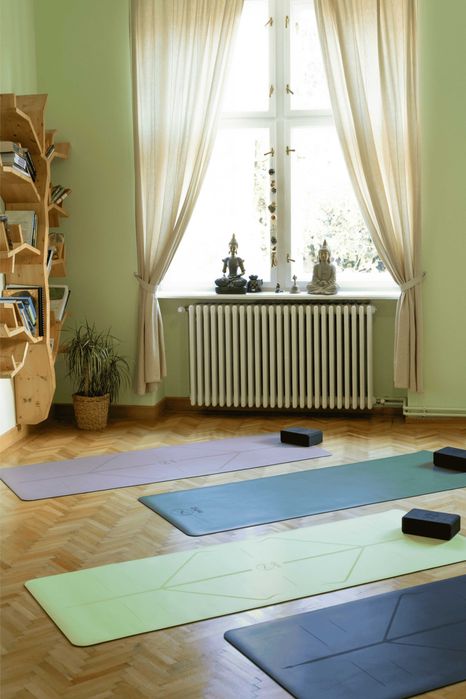 Saltea Yoga Premium Cauciuc Natural Army Green