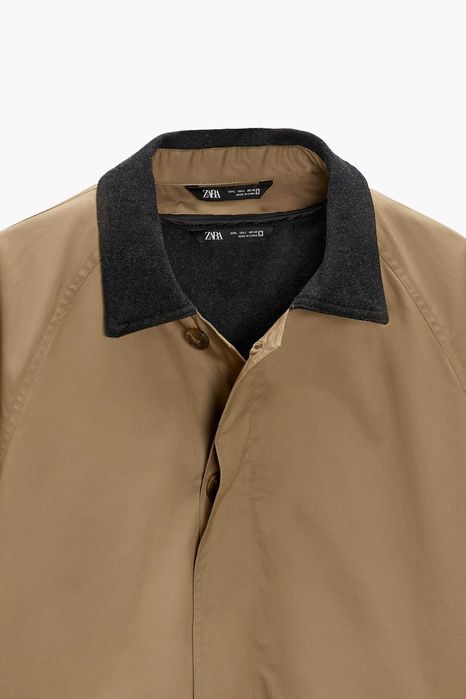 Zara чисто нов тренч - шлифер