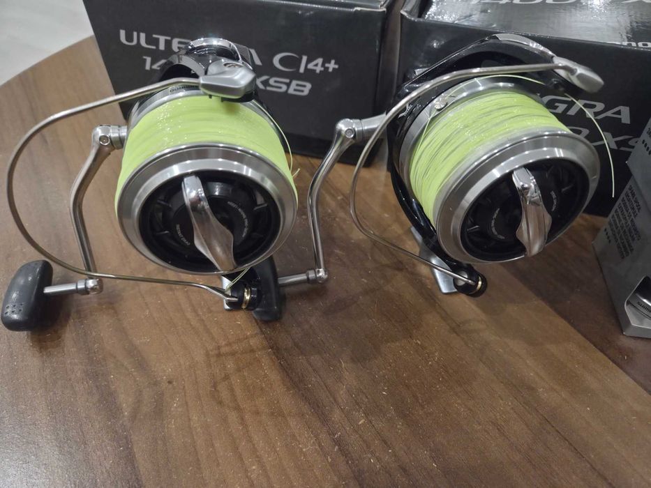 Продавам 2 брой Shimano ultegra ci4 14000 XSB