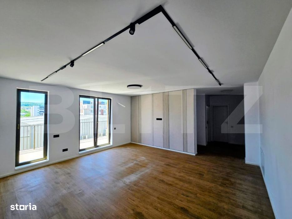 Apartament 2 camere, terasa 22 mp, 57.40 mp, garaj, Eroilor — fotografia 1