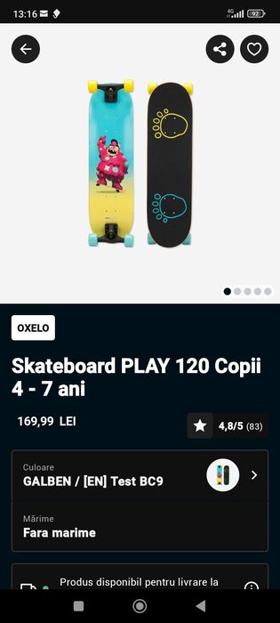 Skateboard Oxelo