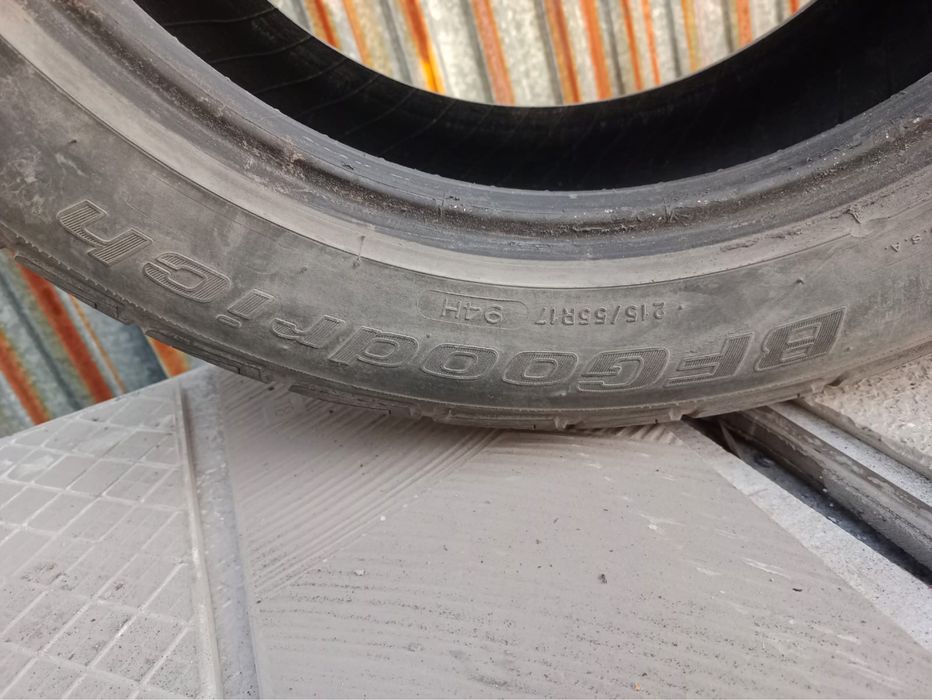 Продам летние шины 215/55/17