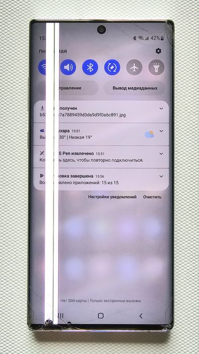 Samsung Galaxy Note 10 Plus VIETNAM 2 sim , ИМЕЙ официально ўтган