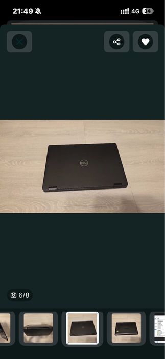 OCAZIE! Dell Latitude 5310 2in1 TouchScreen i5-10310U 16GB DDR4 512GB SSD Windows 11 Pro