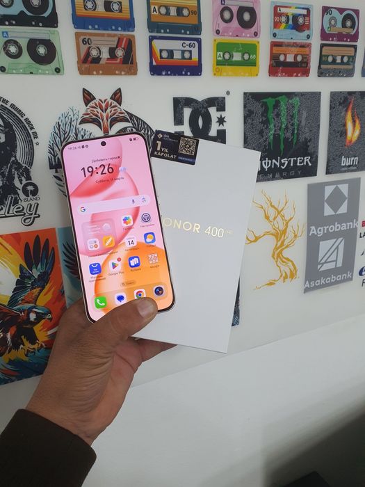 Honor 400 5G 8/256 GB Oltin Rang + 1 Yil Kafolat