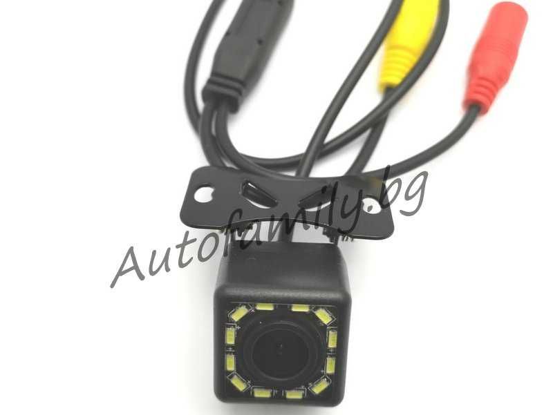 Ново! 24V Монитор 5" инча+камера 12 LED за Камион и бус 24 волта гр ...