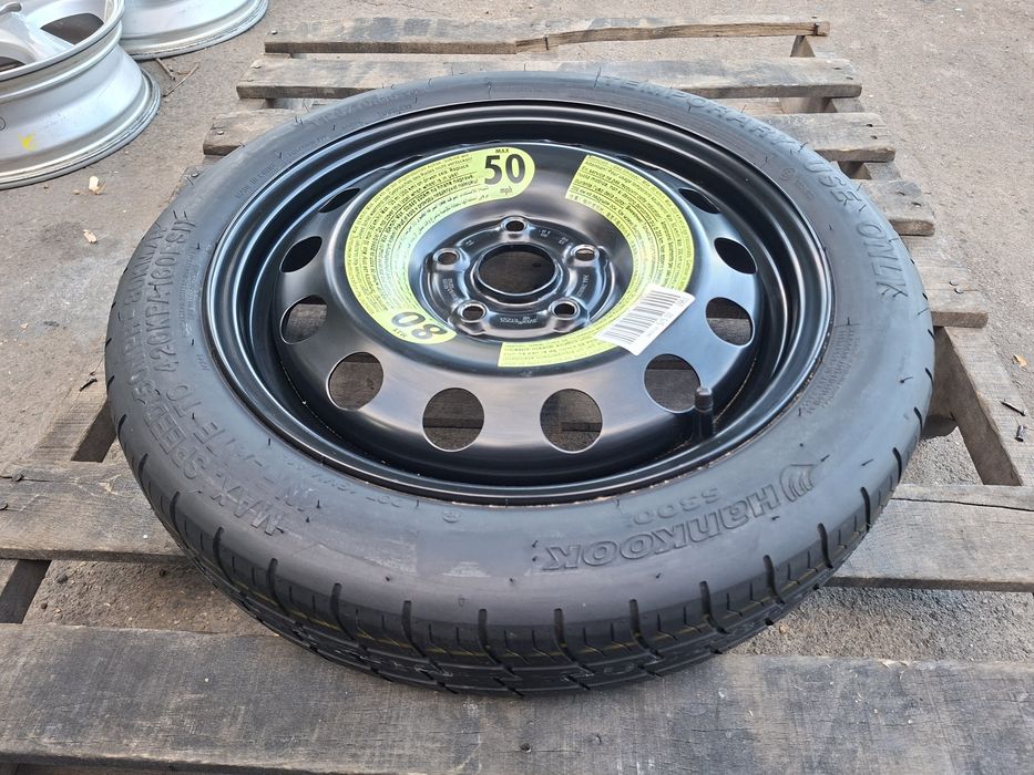 16" 5X112mm Патерица, 5Х112мм Резервна гума Фолксваген, Vw