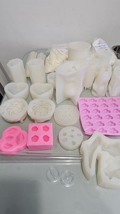 Kit complet lumanari din ceara