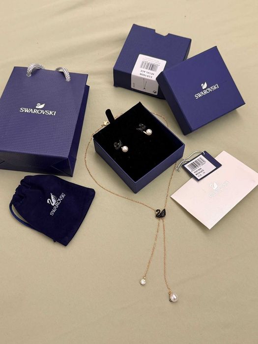 Set Swarovski Black Swan
