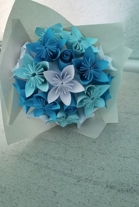 15лв Хартиен букет за всякакъв повод