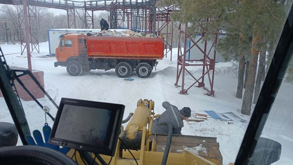 Вывоз мусора камаз