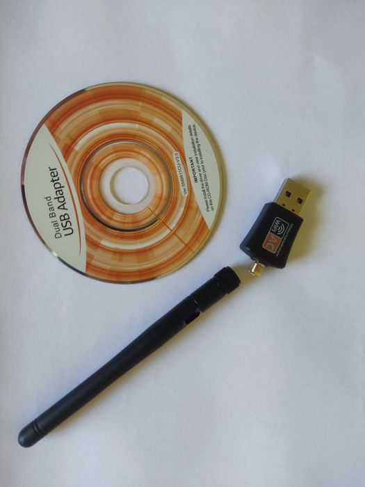 USB безжична флашка 2,4-5Ghz, 600mbps