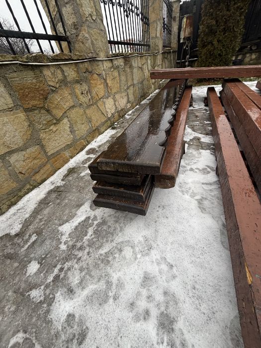Foisor lemn folosit/ stand prezentare targuri traditionale