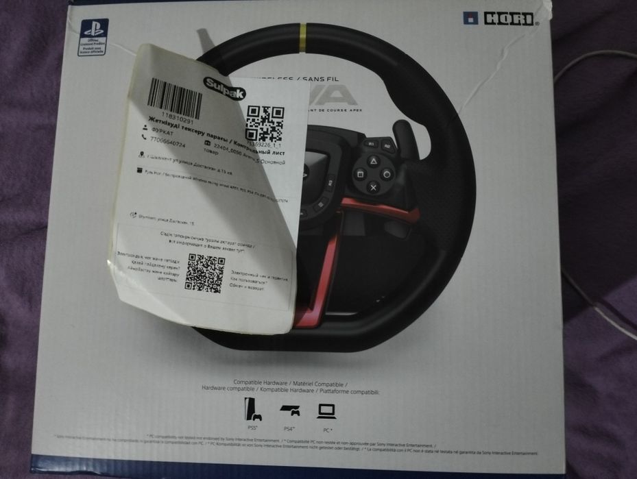 игровой руль для ps3, ps4, ps5, ПК