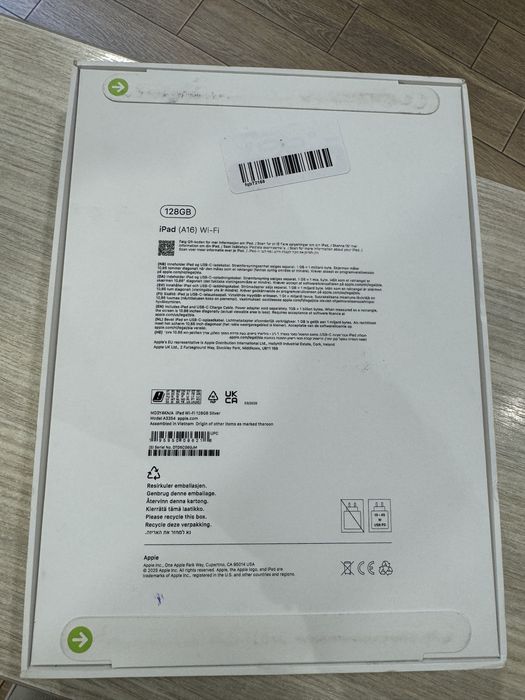 Tableta APPLE iPad 11" (A16) 128GB Silver Wi-Fi nou sigilata