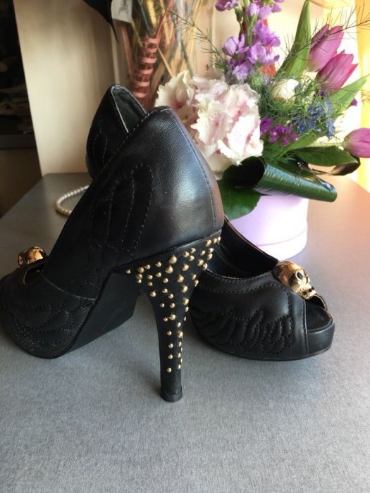 Pantofi piele Alexander McQueen 37