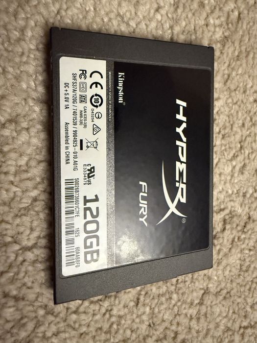 Kingston SSD hyperX Fury - super pret!