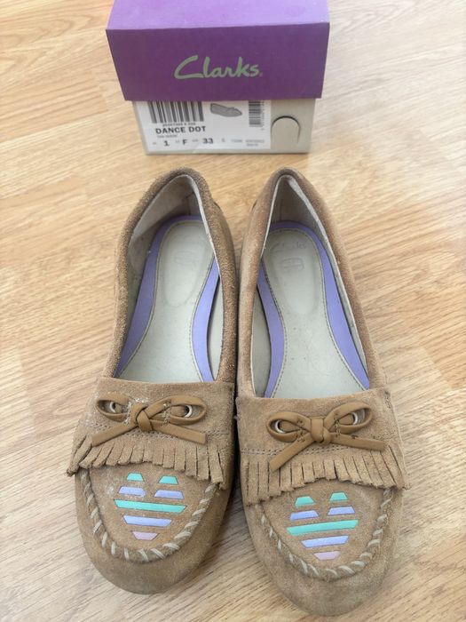 Мокасини Кларкс 33 номер