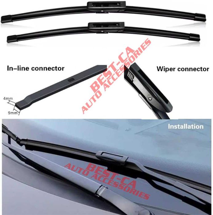 Комплект чистачки предно стъкло 65+35 cm за Renault Clio 4 (2012-2019)