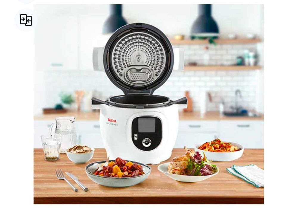 Multicooker TEFAL Cook4Me+ CY851130, 6l, 1600W, 6 programe