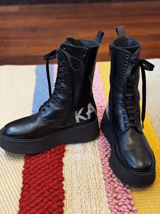 Боти Karl Lagerfeld, естествена кожа, 37 номер