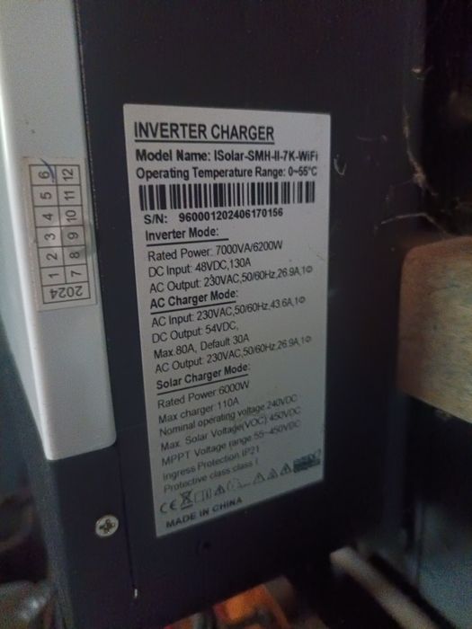 Invertor Hibrid SMH-II EASUN iSolar 7KW WiFi