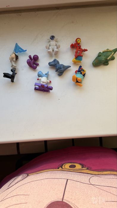 Mini-figurkalar to'plami (8 ta o'yinchoq) / A'lo holatda