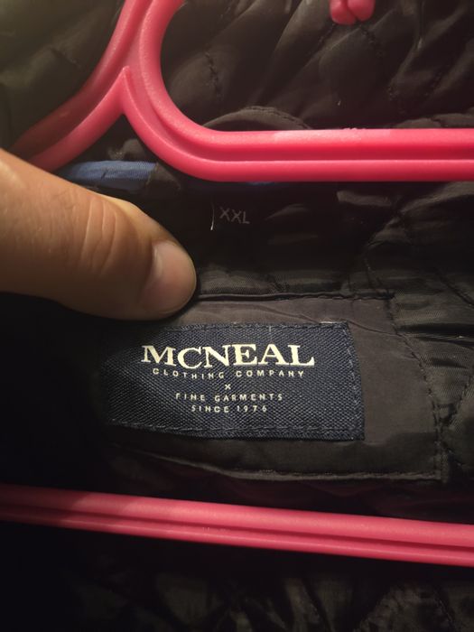 Geacă  McNeal neagra cu dunga albastră