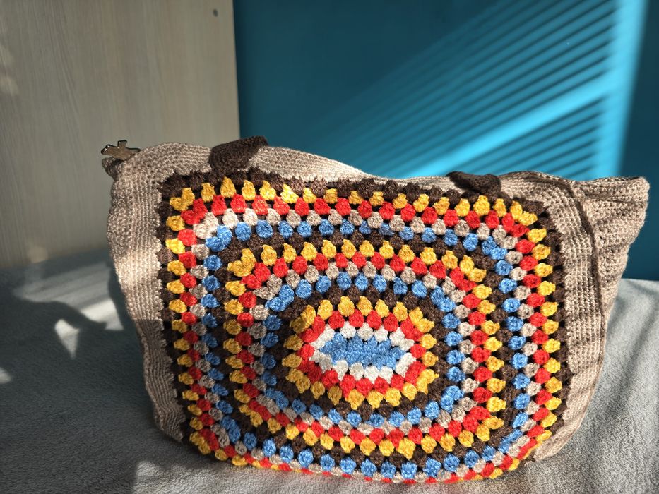 Дамски чанти ръчно плетени - 3 бр.