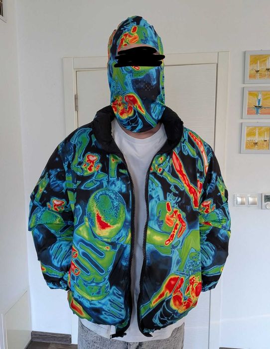 Двулицево яке  Wasted Рaris L /черно и цветно/