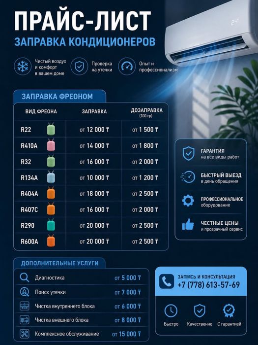 Заправка кондиционера