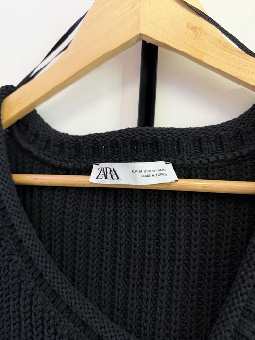 Плетен пуловер Zara