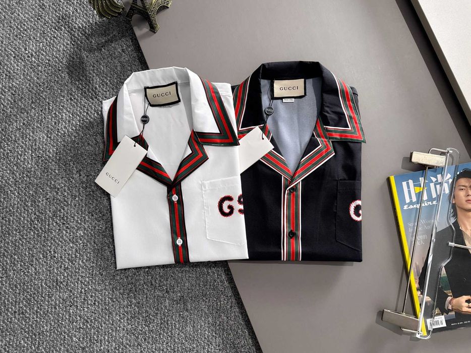 Trico cu logo-ul Gucci, țesătură de bumbac ușoară