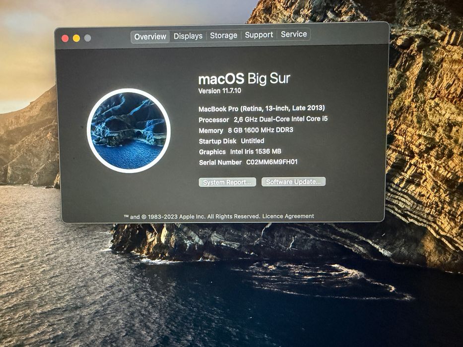 Macbook Pro 13 i5 Late 2013