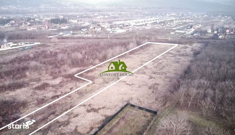 Teren Intravilan -plat-utilitati- Bujoreni la 3km de Nord RM.VL