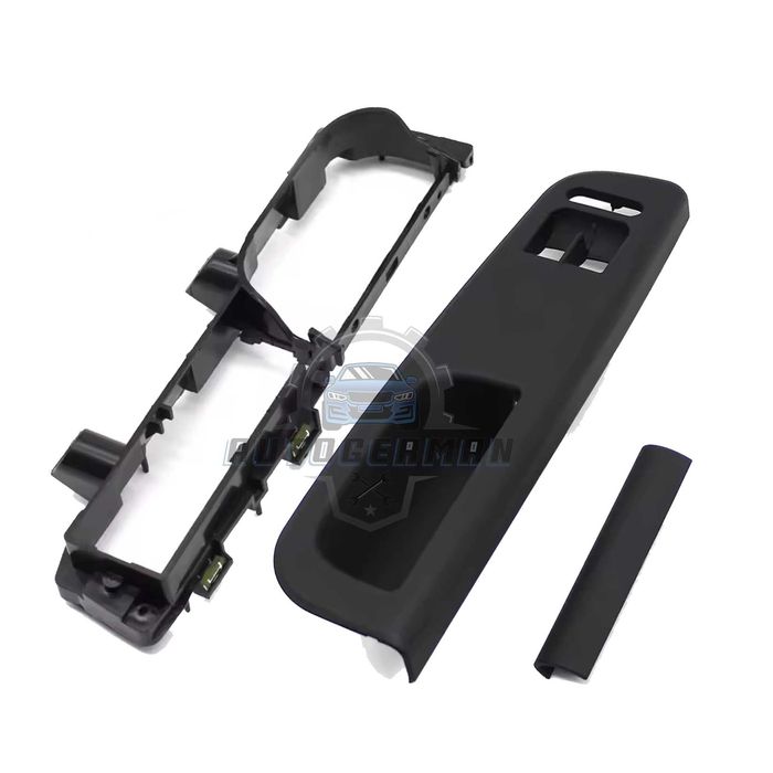 Панел за VW Passat B5 с 2 ел стъкла цвят черен комплект с основа пасат