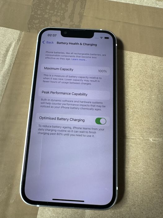 Iphone 13 mini 5G LTE 256Gb baterie 100% refurbished