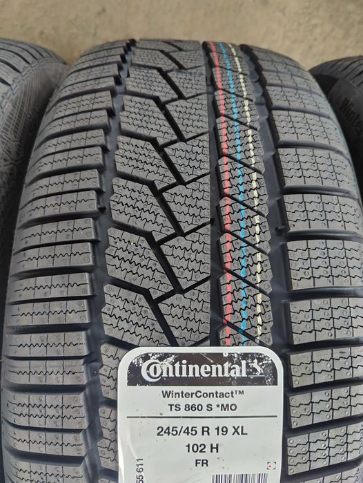 4 Нови зимни гуми 245/45R19 Continental WinterContact TS860S * MO XL FR 102H с борд