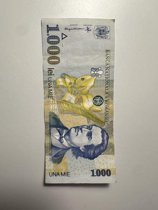 Bancnote 1000 lei si 5000 lei