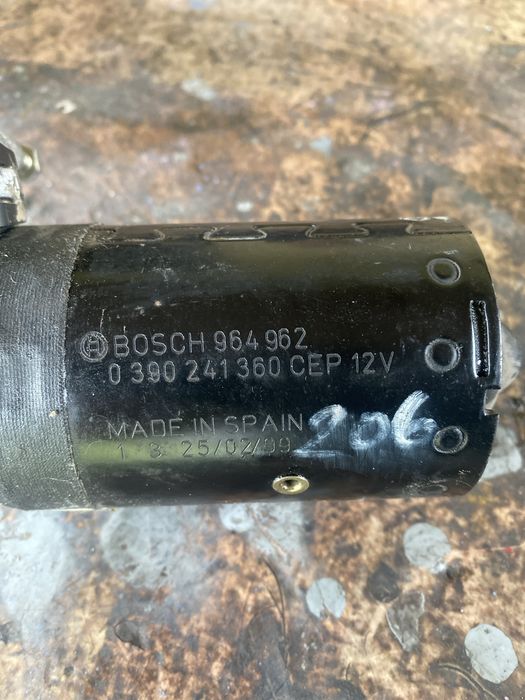 Моторче предни чистачки за пежо 206