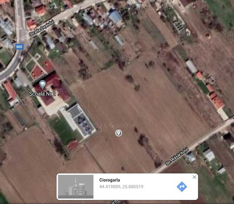 Inchiriez sau vand teren intravilan Ciorogarla/Darvari, 3200 m patrati