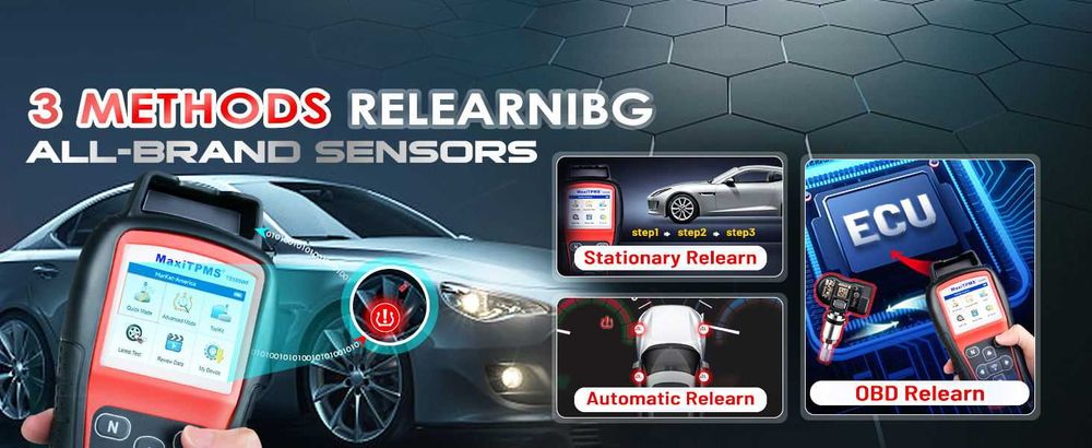 Уред за програмиране на TPMS Датчици Autel TS508WF, доживотни ъпдейти