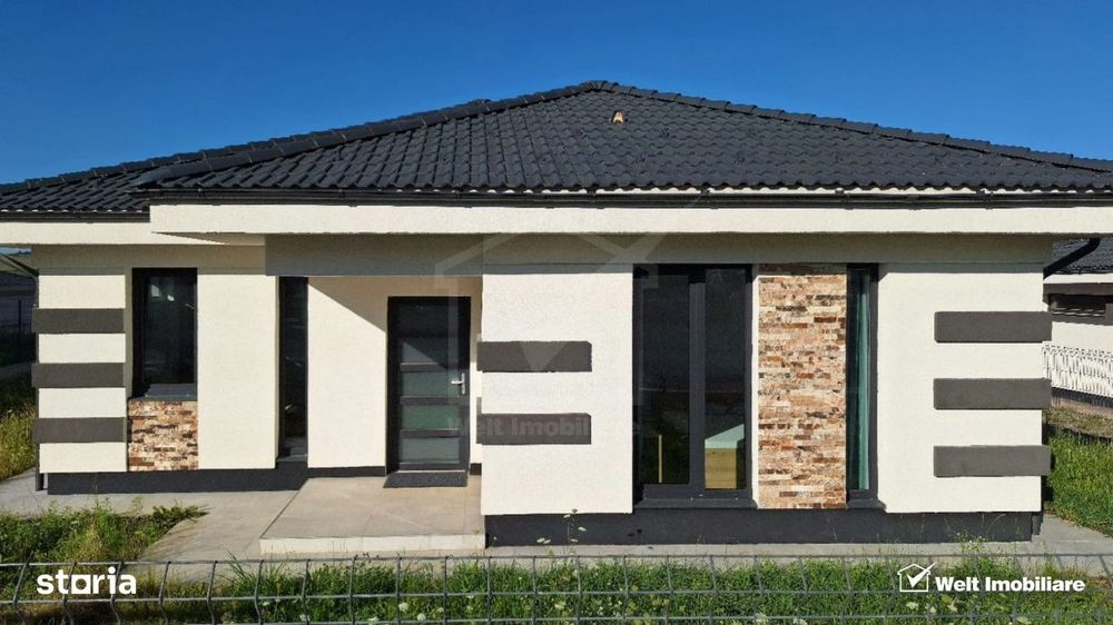 Casa individuala pe un singur nivel, Corusu, 500 mp teren