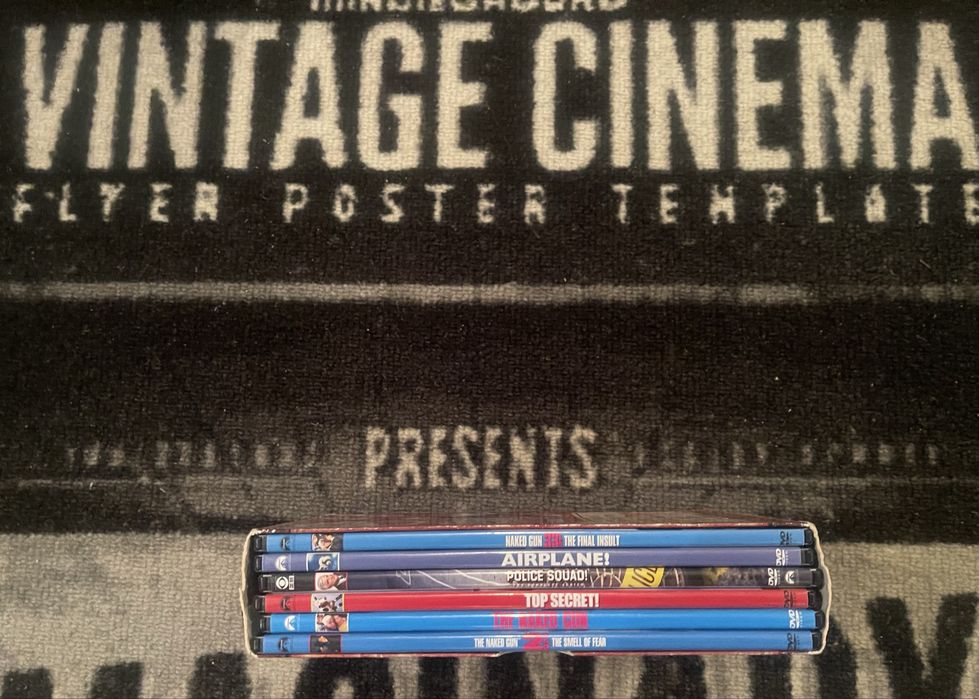 Filme comedie Leslie Nielsen The Nut Case DVD BoxSet